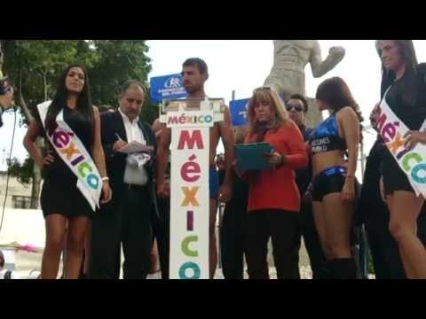 Vídeo Pesaje Javier "Intocable Molina y Luis Prieto en "Guerra de Naciones"