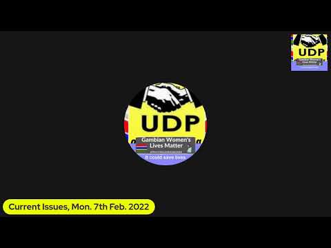 Current Issues, Mon. 7th Feb. 2022