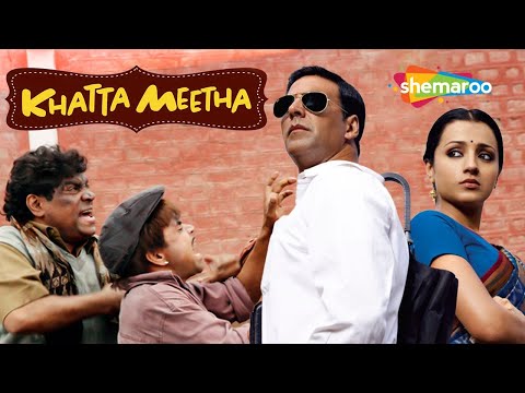 तुझ्या नानाची टांग | Khatta Meetha |Hindi Comedy Movie|Akshay Kumar -Johny Lever-Asrani-Rajpal Yadav