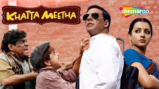 तुझ्या नानाची टांग | Khatta Meetha |Hindi Comedy Movie|Akshay Kumar -Johny Lever-Asrani-Rajpal Yadav