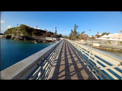 Welcome to Bailey's Footbridge. Friends of the Bermuda Railway Trail. #Bermudaisland  #Adventure