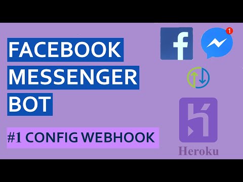 facebook messenger bot setup webhooks
