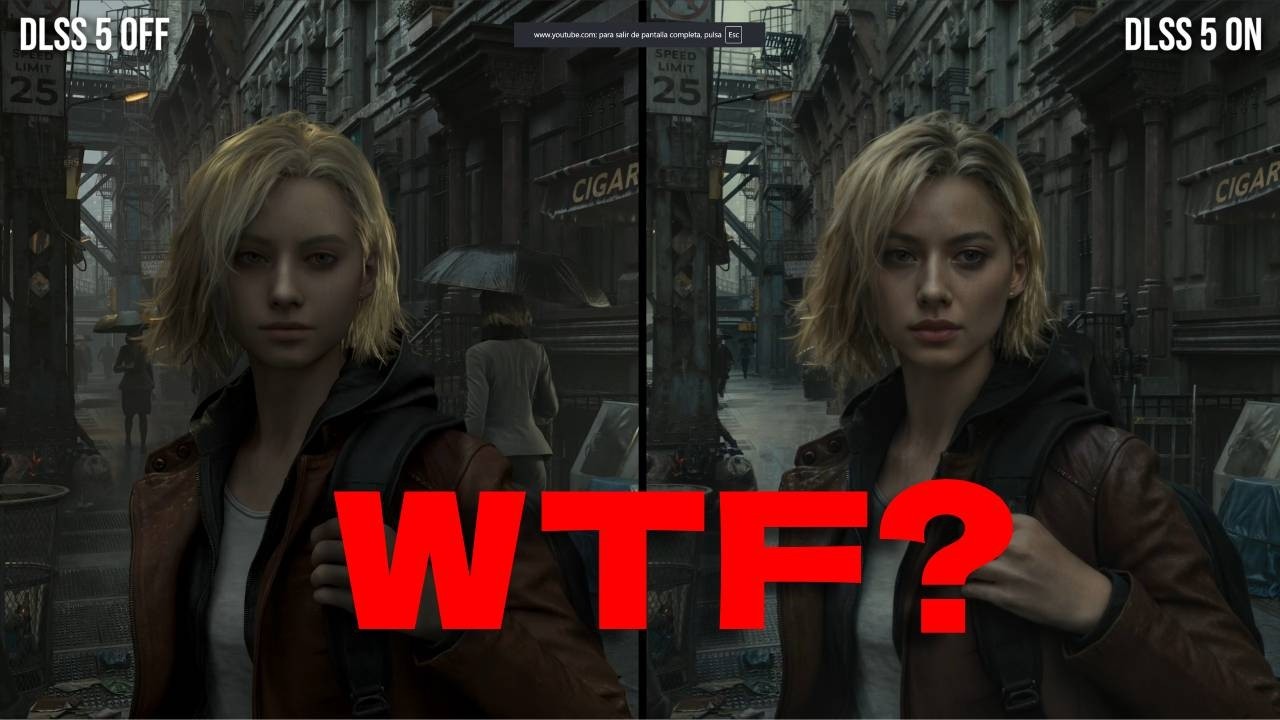 QUE C*** ES ESTO NVIDIA? El gran error de DLSS5