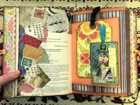 Stash Buster Junk Journal No 4 Flip-through! Cynthia St Anne Recollect and Ramble