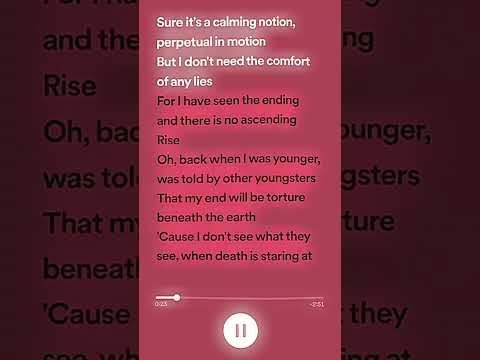 The Rare Occasions - Notion - Speed Up #shorts #lyrics