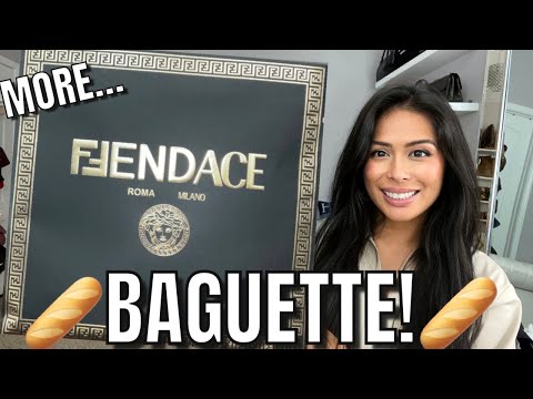 FENDACE HAUL! UNBOXING THE MOST POPULAR BAG 🤩 (BAGUETTE & A SURPRISE GIFT!)
