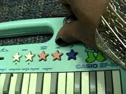 Circuit bent muppetbaby casio -Gerald R. Stokes