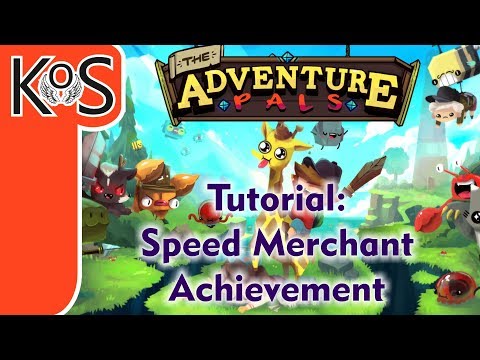 Adventure Pals TUTORIAL: SPEED MERCHANT ACHIEVEMENT, TROPHY - How to, Gameplay
