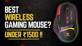 EvoFox Blaze 2 Wireless Gaming Mouse Review 2026 | Gaming Mouse Under 1500 in India