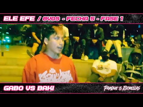 GABO vs BAKI -8vos- Fecha#5 - Ele Efe - Temporada 2022 / #TOURSJL