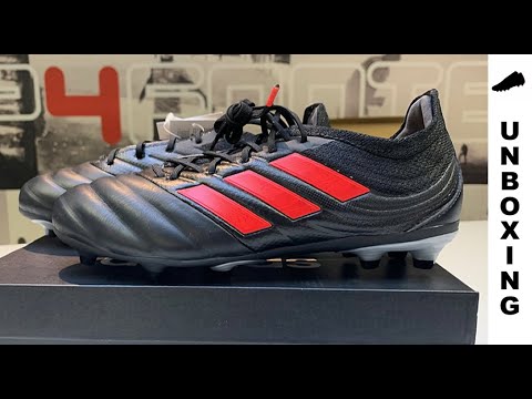 adidas Copa 19.1 FG/AG 302 Redirect - Core Black/Red/Silver Metallic Kids