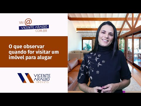 O que observar quando for visitar um imóvel para alugar