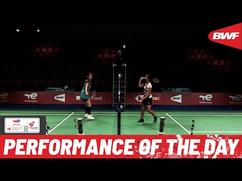 Uber Cup Performance of the Day | Ongbamrungphan and Bhatt collide in a sensational net exchange!