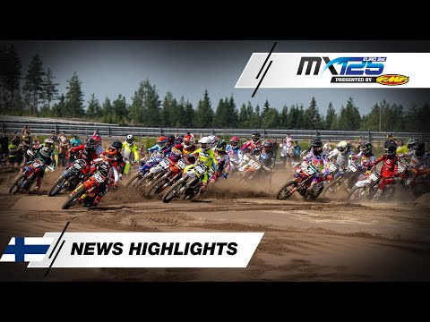 News Highlights EMX125 Presented by FMF Racing Race 1 | 2025 MXGP of Finland