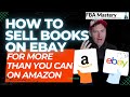 The trick to selling books on eBay (for more than Amazon): The “bundling trick”