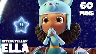 1 HOUR Episodes 1-5 🚀 Interstellar Ella Compilation
