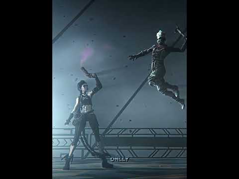 EKKO vs JINX Edit || Sayfalse - DARE #shorts #arcane #ekko #jinx