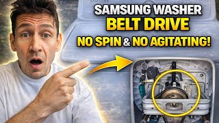 Samsung Washer Problem: Not Spinning or Agitating? (Wet Clothes FIX!)