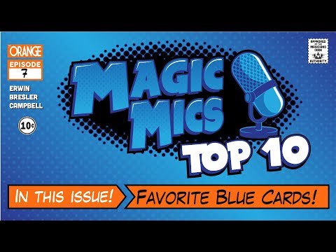 Top 10 Favorite Blue Cards!