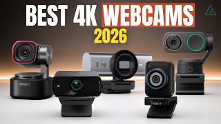 [Top 5] Best 4K Webcams 2026 - Best Webcams for Work, Streaming & YouTube