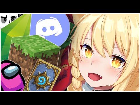 Insane Vtuber Coop Gaming Session!! Minecraft, Among Us and More!