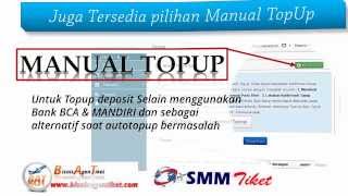 preview picture of video 'Demo AutoTopUp - Bisnis Tiket Pesawat issued sendiri online 24 Jam SMM'