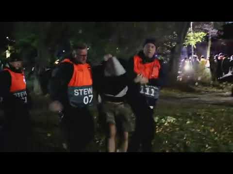 Slavia Prague troubles with cops and stewards in Copenhagen