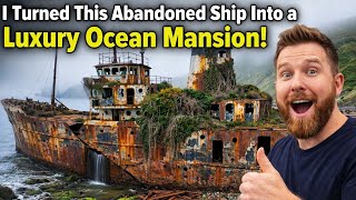 From Rust to Riches: Abandoned Cruise Ship Becomes Luxury Ocean Mansion