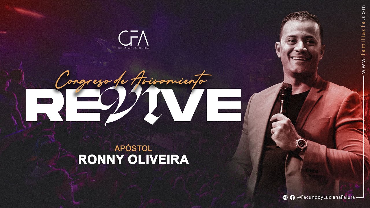 Ronny Oliveira | Congreso de Avivamiento Revive 24 | Facundo y Luciana Faiura