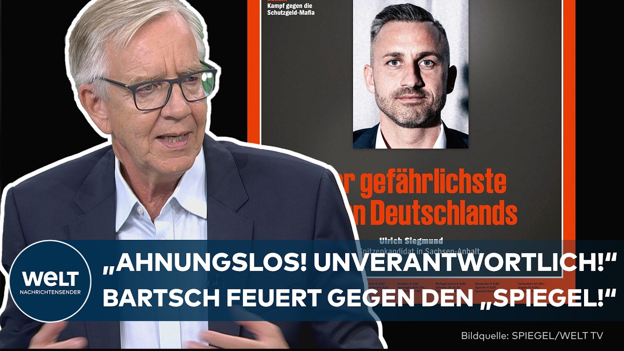 WAHL IN SACHSEN-ANHALT: Rundumschlag! Linke-Politiker Bartsch attackiert CDU, AfD, BSW und "Spiegel"