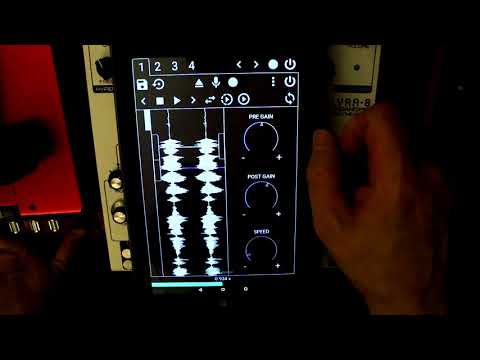 Grainstorm - granular synthesizer app for Android