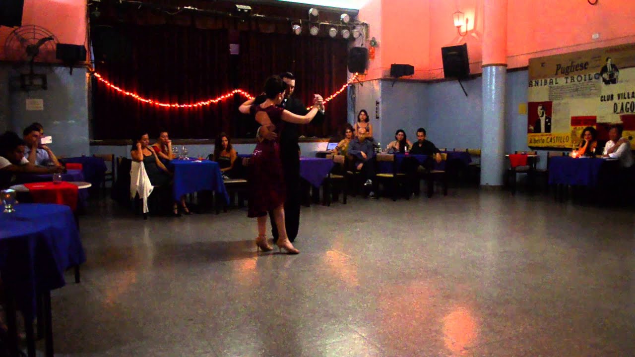 Florencia Borgnia y Marcos Pereira en LA BRUJA (23-01-2016)