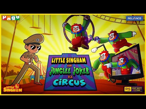 Little Singham 🎪 vs Junglee Joker 😈 | Circus Mayhem Begins! | Pogo TV | Kids Cartoon
