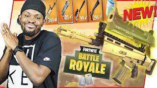 BRAND NEW SOLID GOLD GAME MODE! - FortNite Battle Royale Ep.93