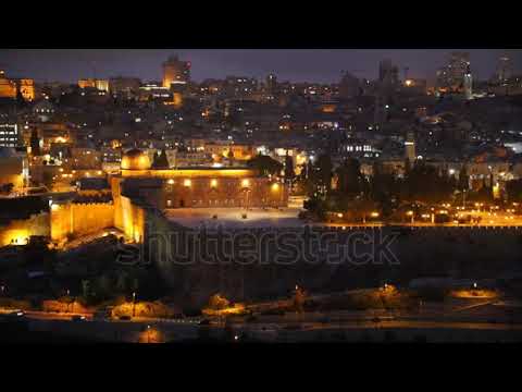 Night view to Jerusalem cityIsrael Panning shot #turbo #shorts #youtubeshorts #ancientcivilisations
