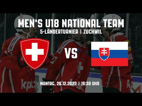 U18: Switzerland vs. Slovakia | 5-Nations Tournament | Zuchwil SUI