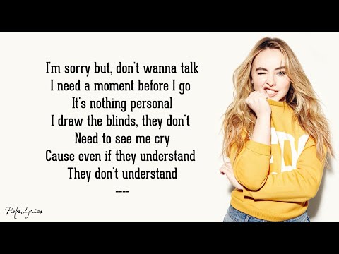Alan Walker, Sabrina Carpenter & Farruko - On My Way (Lyrics)
