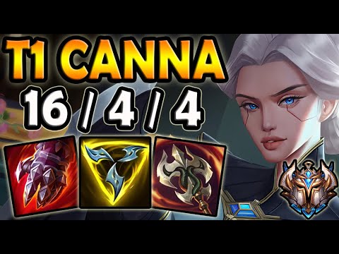 Camille TOP vs Quinn [ T1 Canna ] Korea Challenger Patch 11.1 ✅