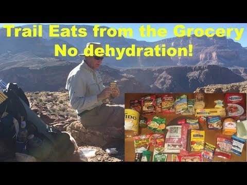 10 Grocery Store Backpacking Meals🍲 - no dehydration!