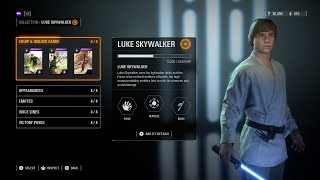 I Unlocked The FARMBOY Luke Skywalker Skin!