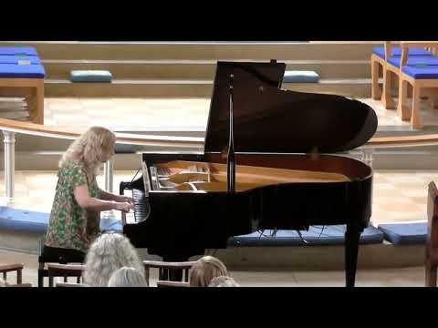 Jill Crossland plays Bach Welltempered ClavierBk1 Prelude10 E minor BWV855 live @SMSG StonyStratford