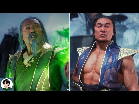 Mortal Kombat 11 - Shang Tsung vs Shang Tsung (Mirror Match) - All Intros Dialogues