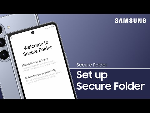 Set up Secure Folder to protect your apps and files | Samsung US