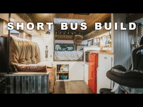 Short Bus Build - SKOOLIE TOUR - @jurassicskoolie