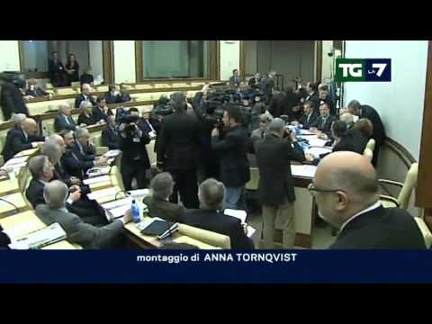 Tg La7 Edizione delle 20.00 del 18/03/2011