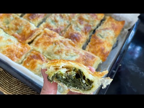 Pasi ta provoni nuk do të hiqni më dorë!😋 Byrekë për 10min më të mirë se në byrektore.😋