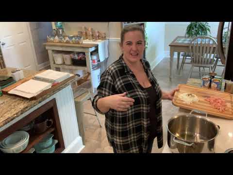 White chicken chili recipe to feed a bunch for not much money. Super filling, make ahead if needed