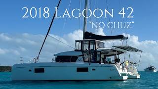 2018 Lagoon 42 Catamaran No Chuz | Owner's Liveaboard | Sail Catamaran for Sale