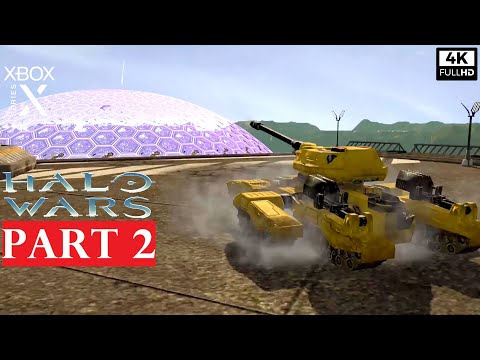HALO WARS DEFINITIVE EDITION Gameplay Walkthrough Part 2 [4K 60FPS] - No Commentary