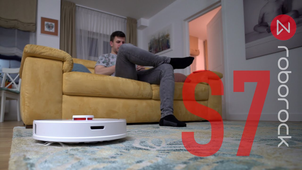 Робот-пылесос Roborock S7, белый Уценка № 08720